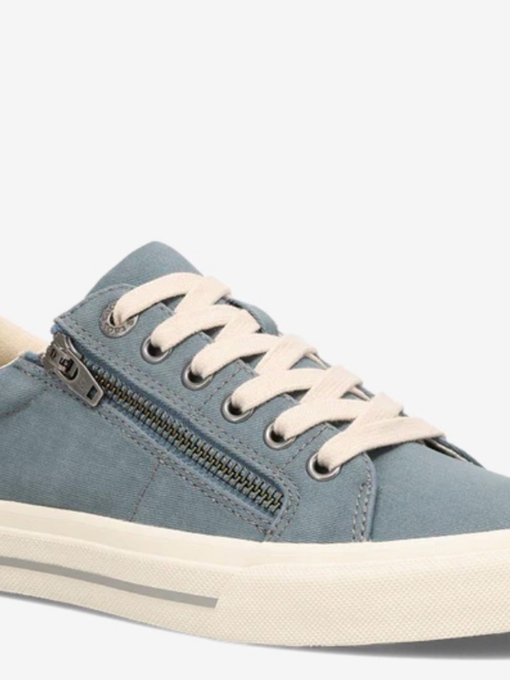 Täōs Z Soul New Color Mineral Blue/Grey Distressed Canvas size 8.5 Wide - Picture 8 of 9